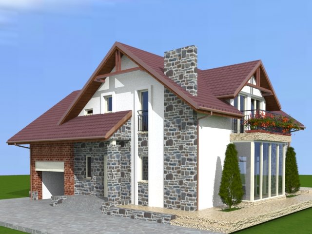 Project design. construction of a new customize home