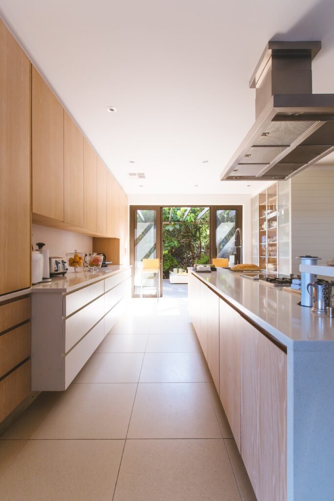 Modern kitchen design exemplifying the latest in DIY home projects and remodeling ideas during a home renovation