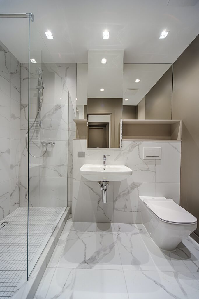 NYC Bathroom Renovation Innovative Hidden Storage Solutions
