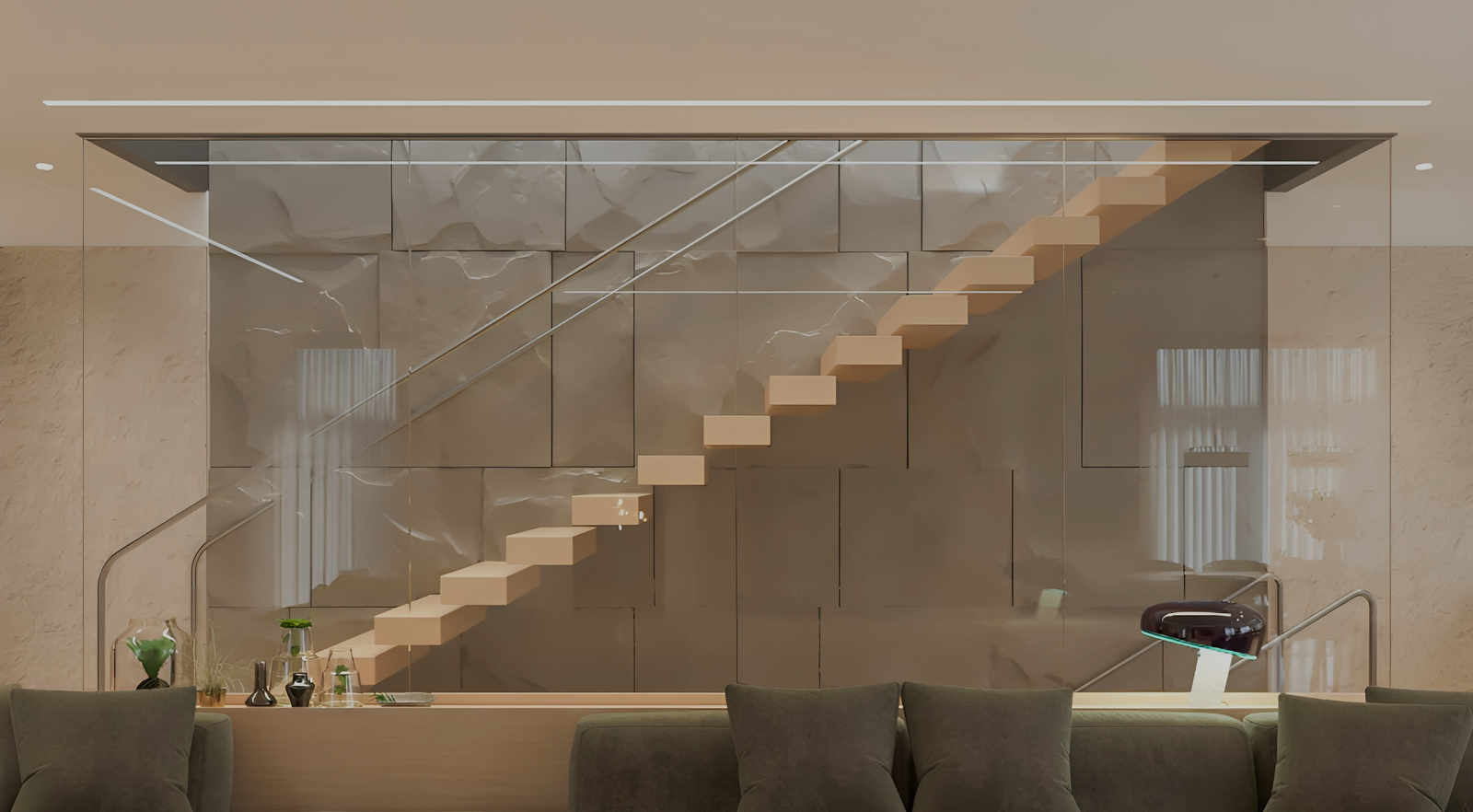Home Renovation Manhattan Landing Page. Dark