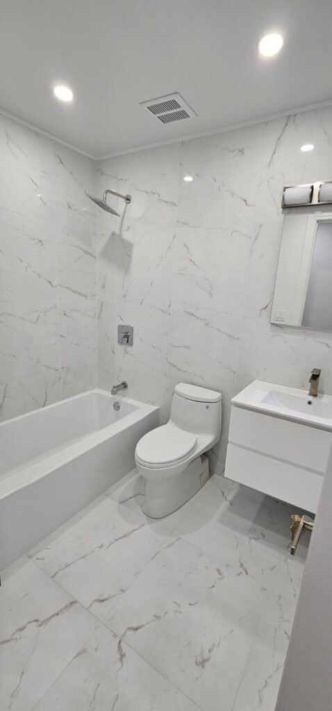 A Bathroom Renovation in Carroll Gardens Brooklyn NY